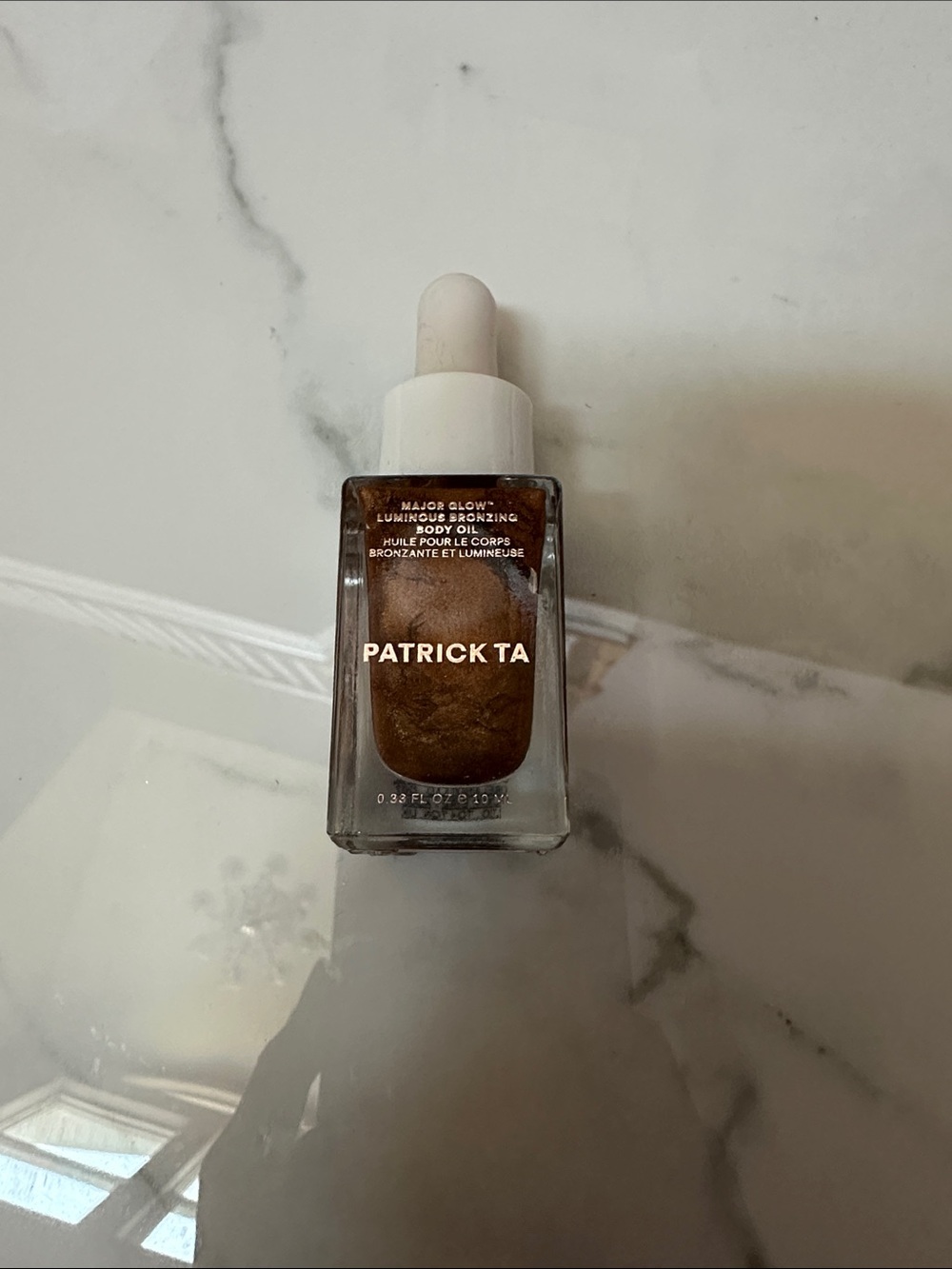 NWOT Patrick Ta Bronzed Shimmer Body Oil - Warm Bronze